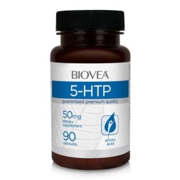 Добавки для сна BIOVEA 5-HTP 50 мг  (90 капс)