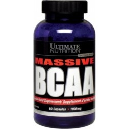 BCAA с нестандартными пропорциями Ultimate Nutrition Massive BCAA  (60 капс)
