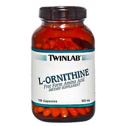 Орнитин Twinlab L-Ornitine  (100 капс)