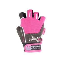 Перчатки для фитнеса и тренировок Power System PS-2570 перчатки   (Розово-серый)